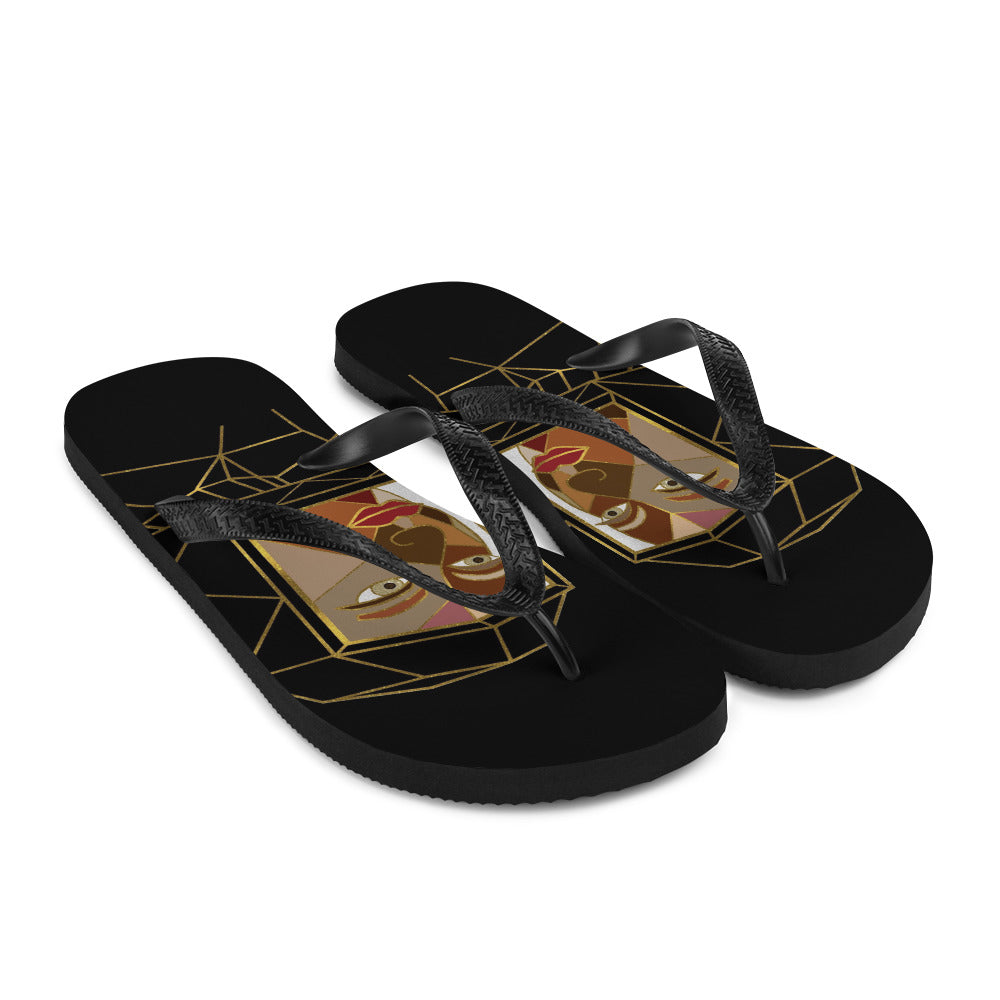 Afrobotica Avatar Earth Flip-Flops