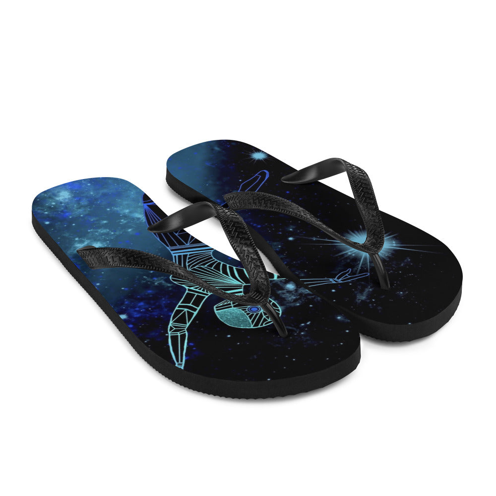 Afrobotica Leap Blue Flip-Flops