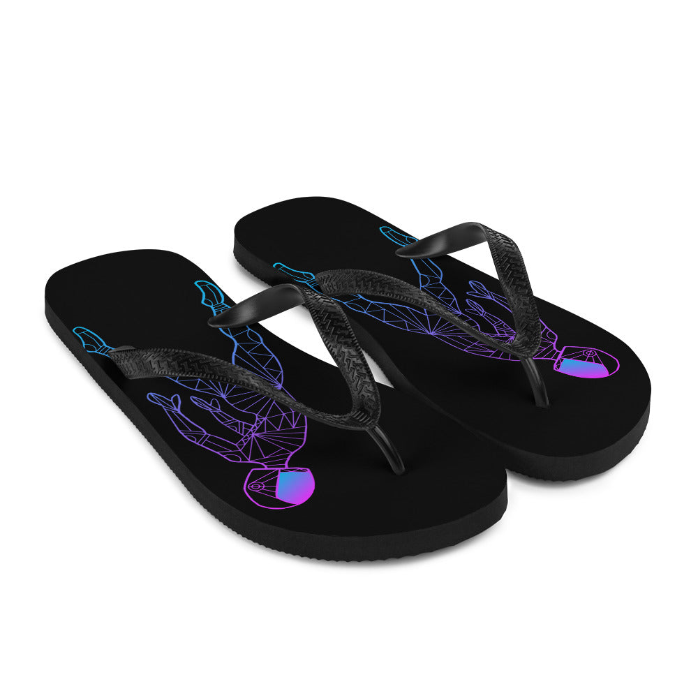 Afroboticus Cobalt Flip-Flops