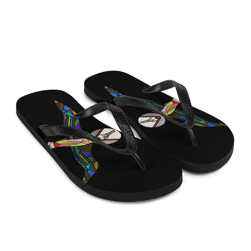 Wanderlust Flip-Flops