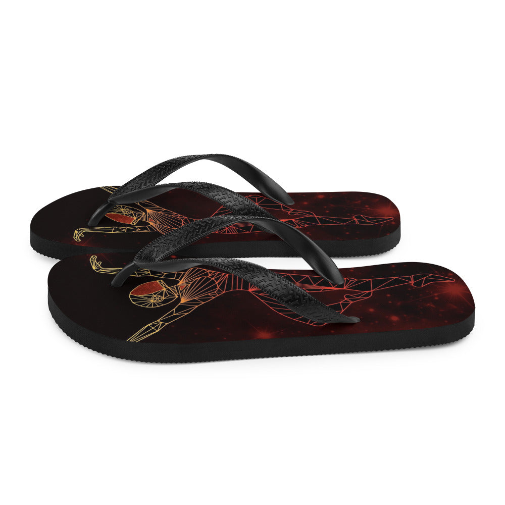 Afrobotica Releve Red Flip-Flops