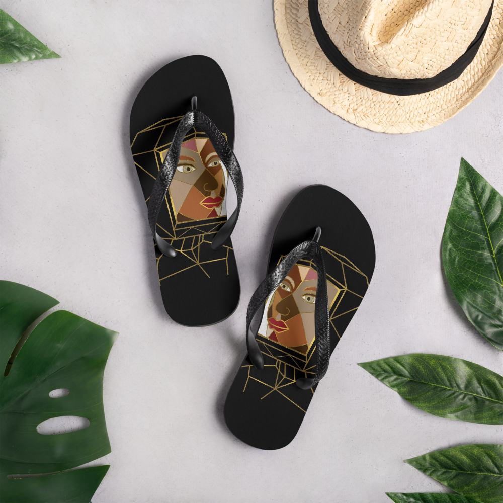 Afrobotica Avatar Earth Flip-Flops