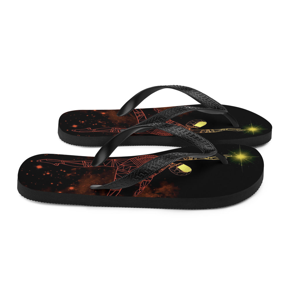Afrobotica Pointe Constellation Flip-Flops