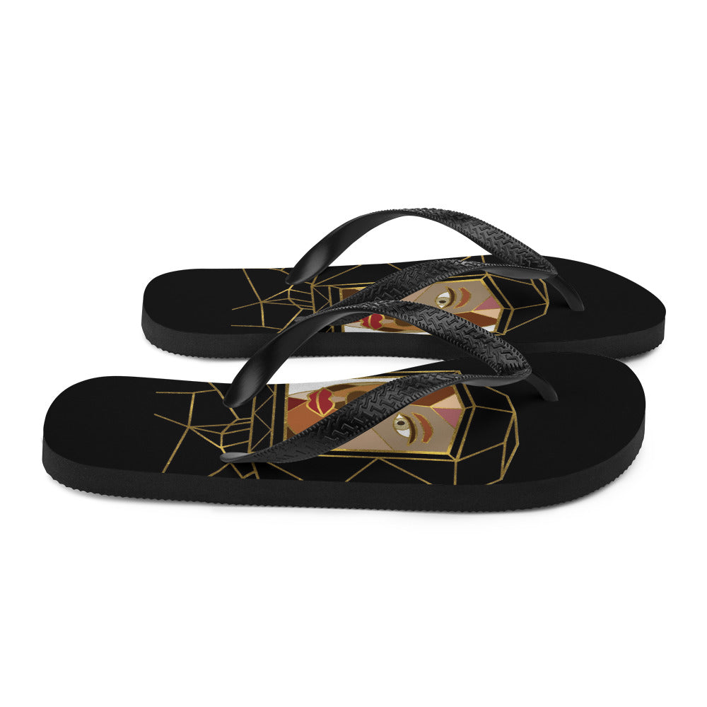 Afrobotica Avatar Earth Flip-Flops