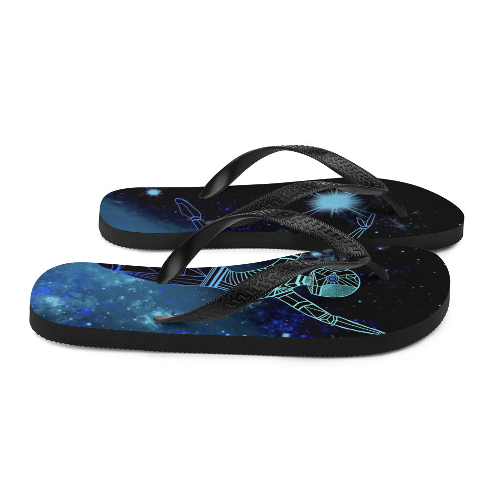 Afrobotica Leap Blue Flip-Flops