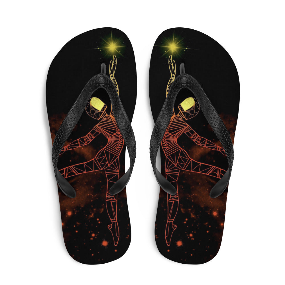 Afrobotica Pointe Constellation Flip-Flops