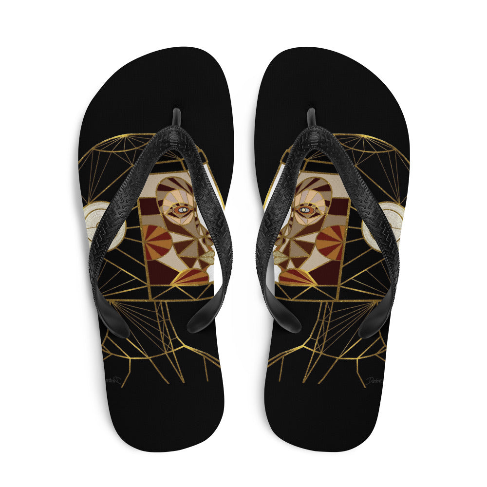 Afrobotica Native Earth Flip-Flops