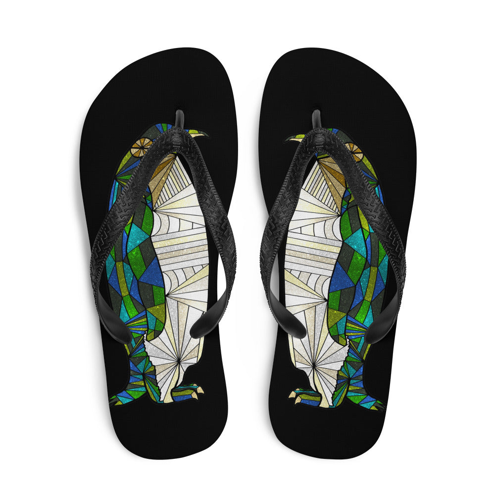 Antartic Serenity Flip-Flops