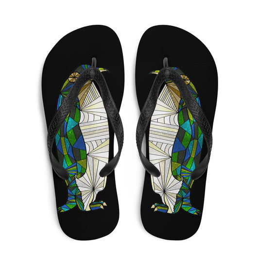Antartic Serenity Flip-Flops