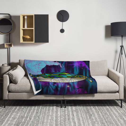 Antartic Serenity Throw Blanket