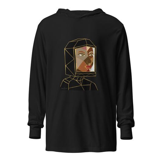 Afrobotica Avatar Earth Hooded long-sleeve tee