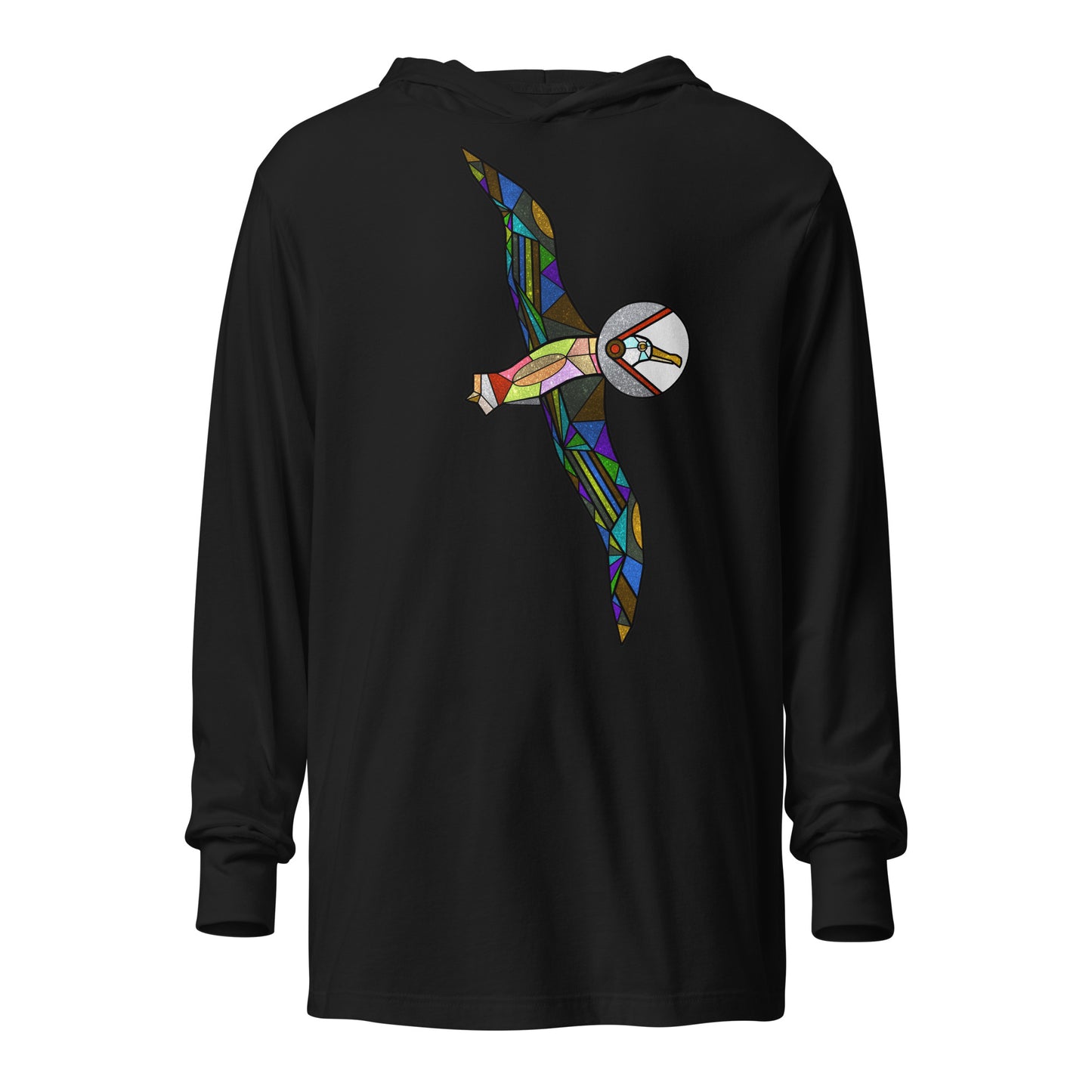Wanderlust Hooded long-sleeve tee