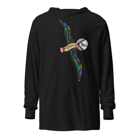 Wanderlust Hooded long-sleeve tee