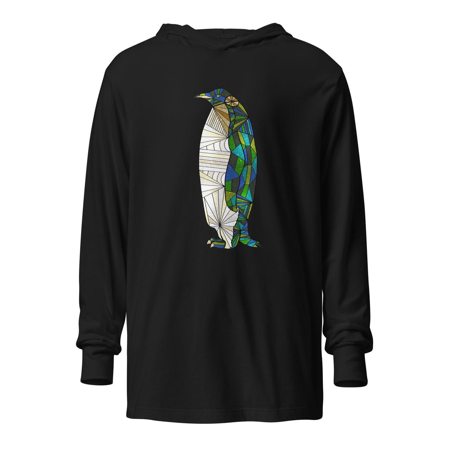 Antartic Serenity Hooded long-sleeve tee