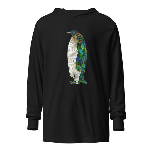 Antartic Serenity Hooded long-sleeve tee
