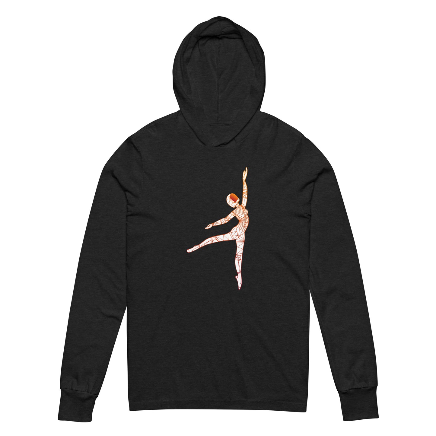 Afrobotica Pointe Constellation Hooded long-sleeve tee
