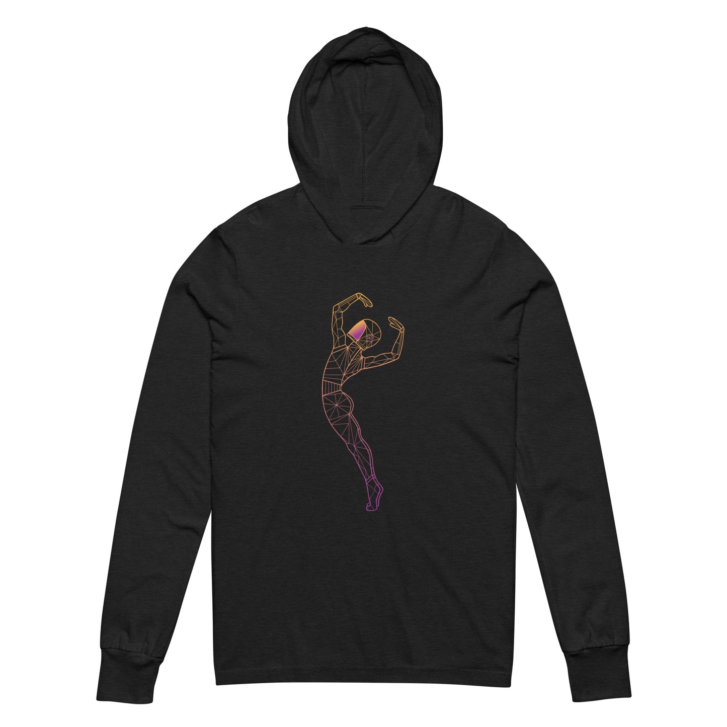 Afroboticus Plasma Hooded long-sleeve tee