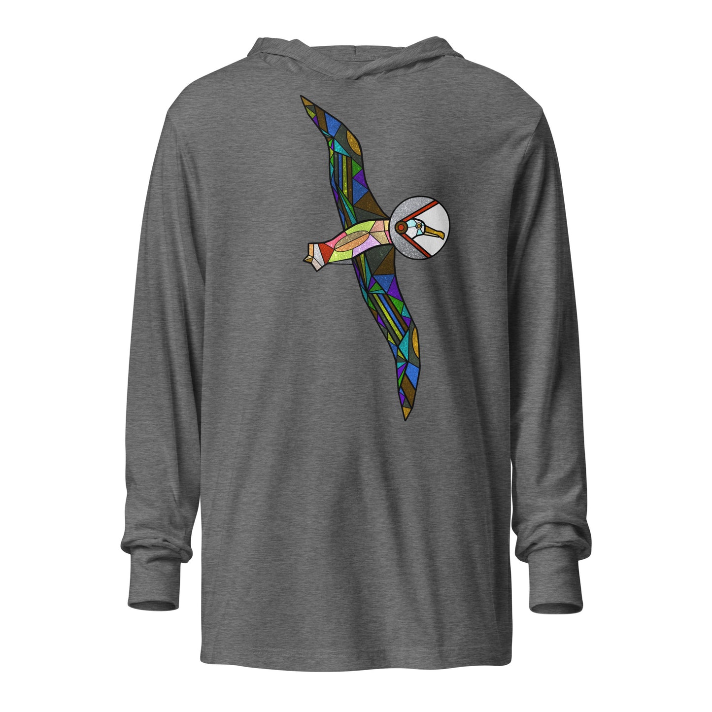 Wanderlust Hooded long-sleeve tee