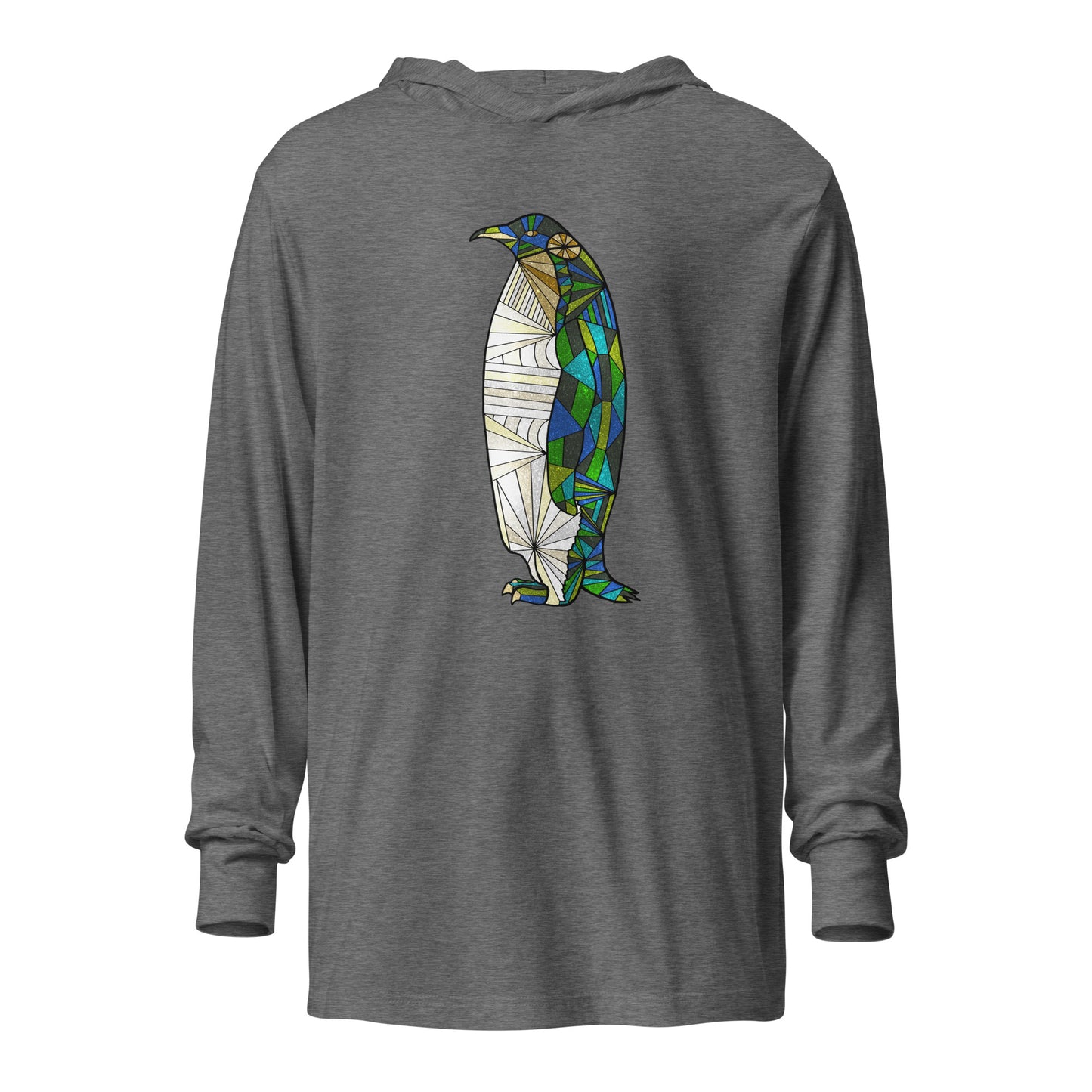 Antartic Serenity Hooded long-sleeve tee