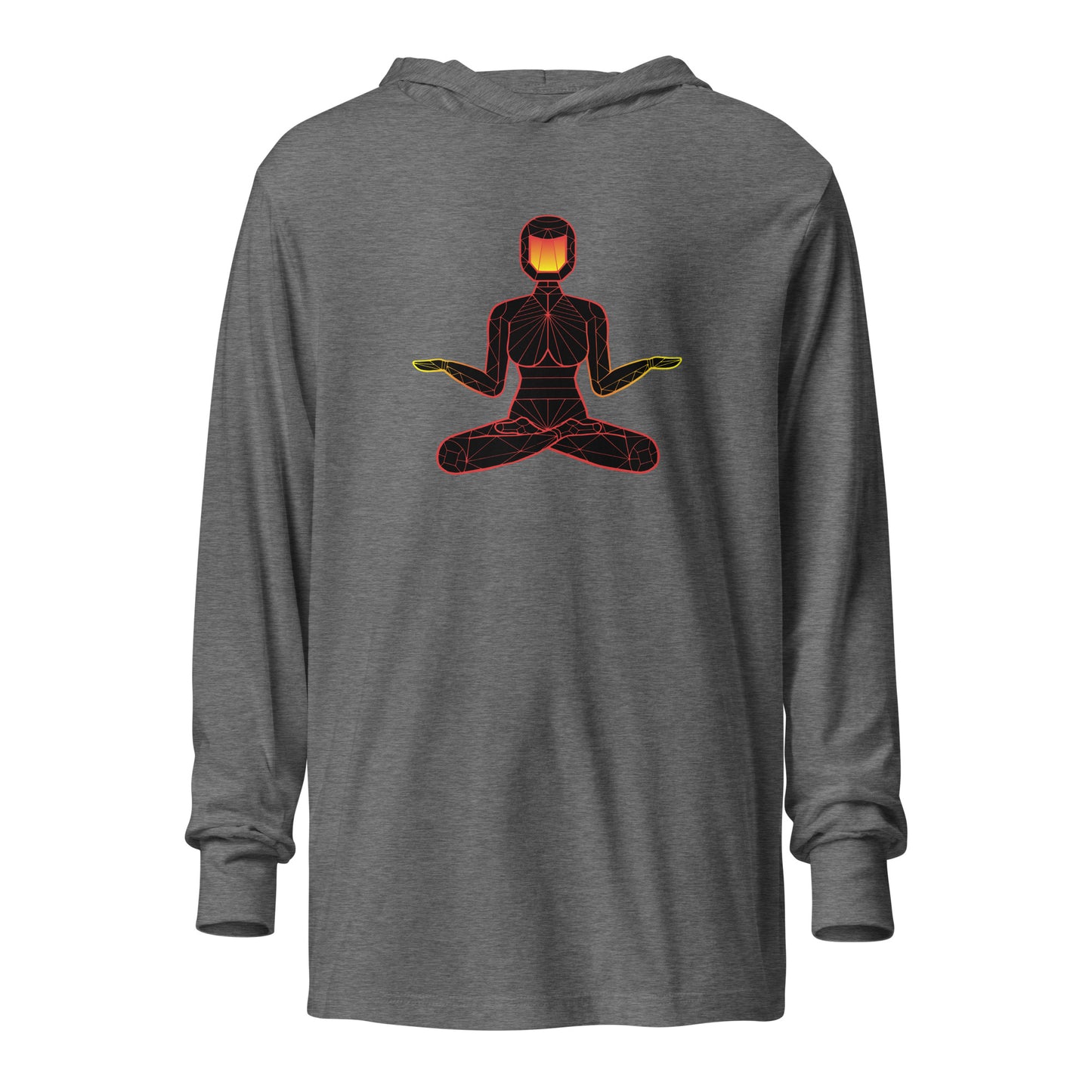 AffirmationNaut Hooded long-sleeve tee
