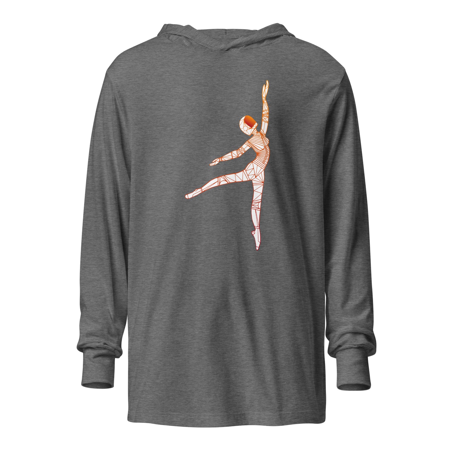 Afrobotica Pointe Constellation Hooded long-sleeve tee