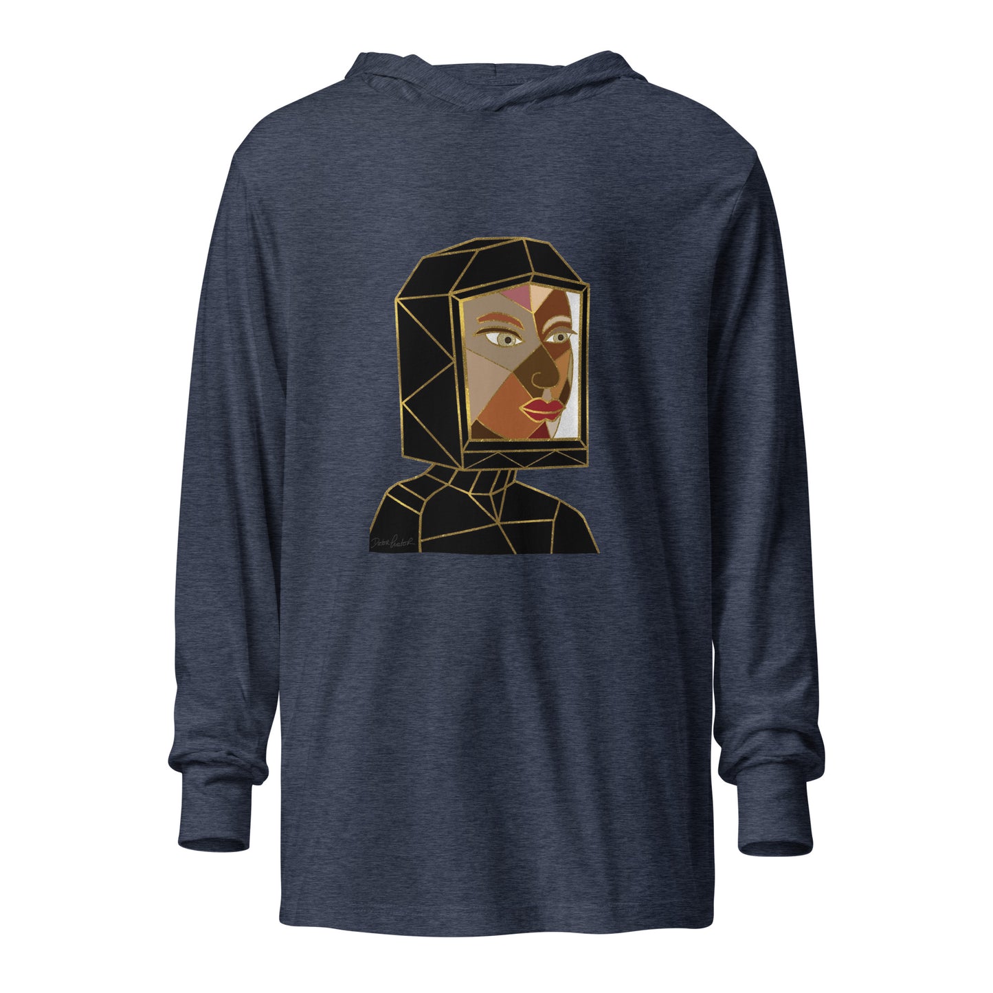 Afrobotica Avatar Earth Hooded long-sleeve tee