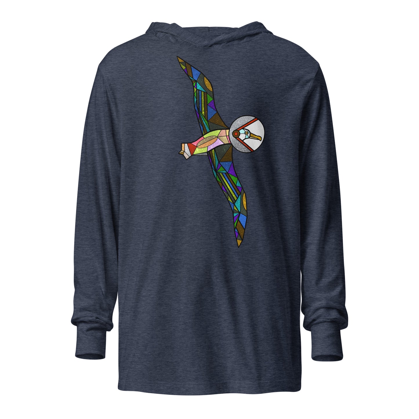 Wanderlust Hooded long-sleeve tee