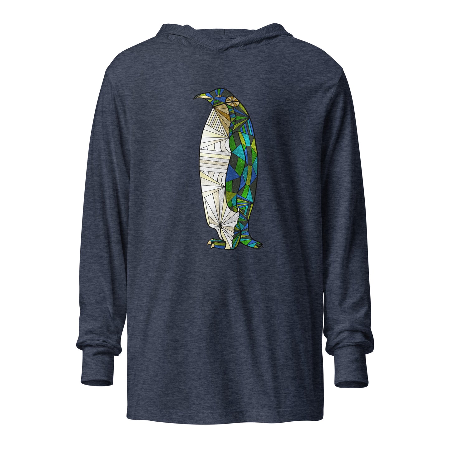 Antartic Serenity Hooded long-sleeve tee