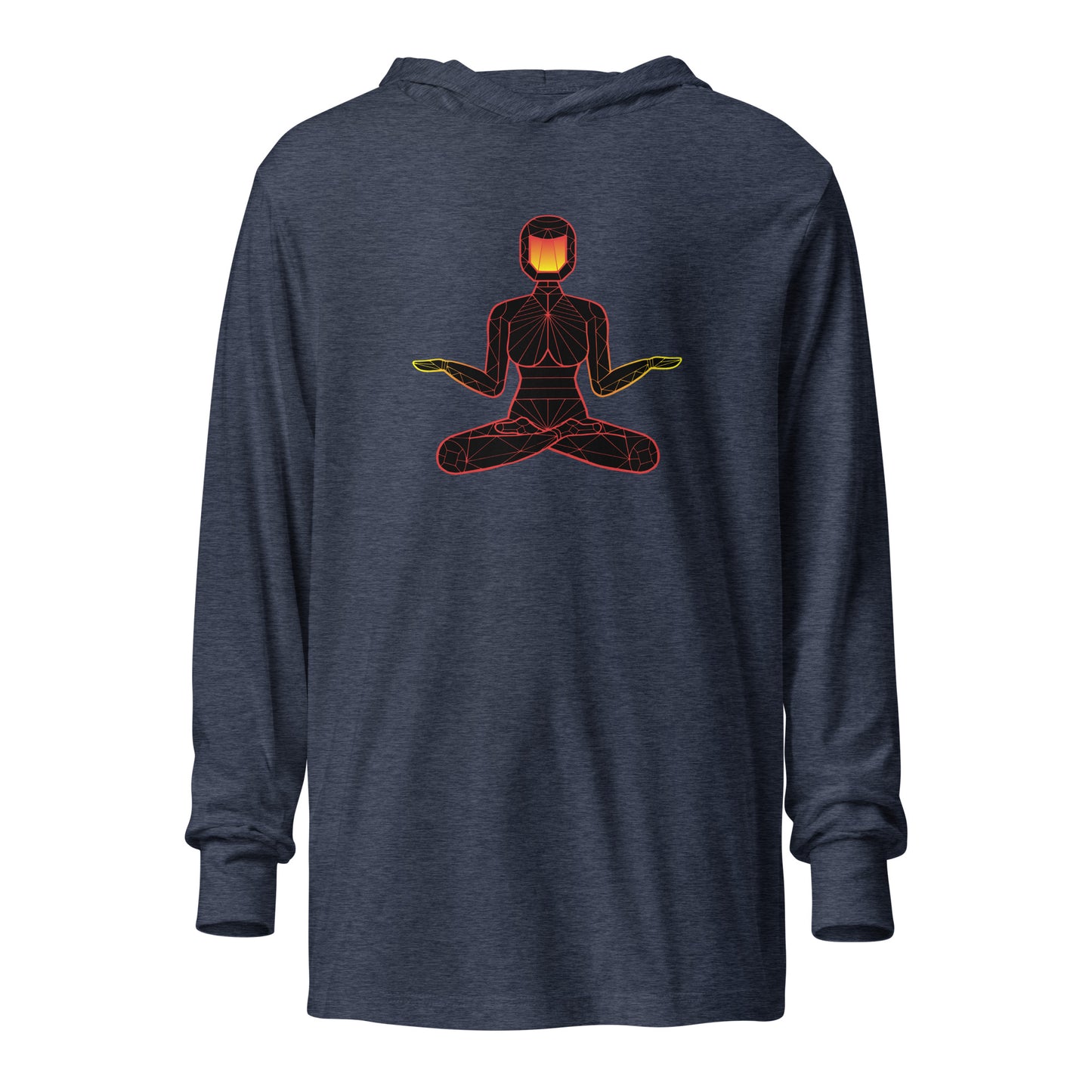 AffirmationNaut Hooded long-sleeve tee