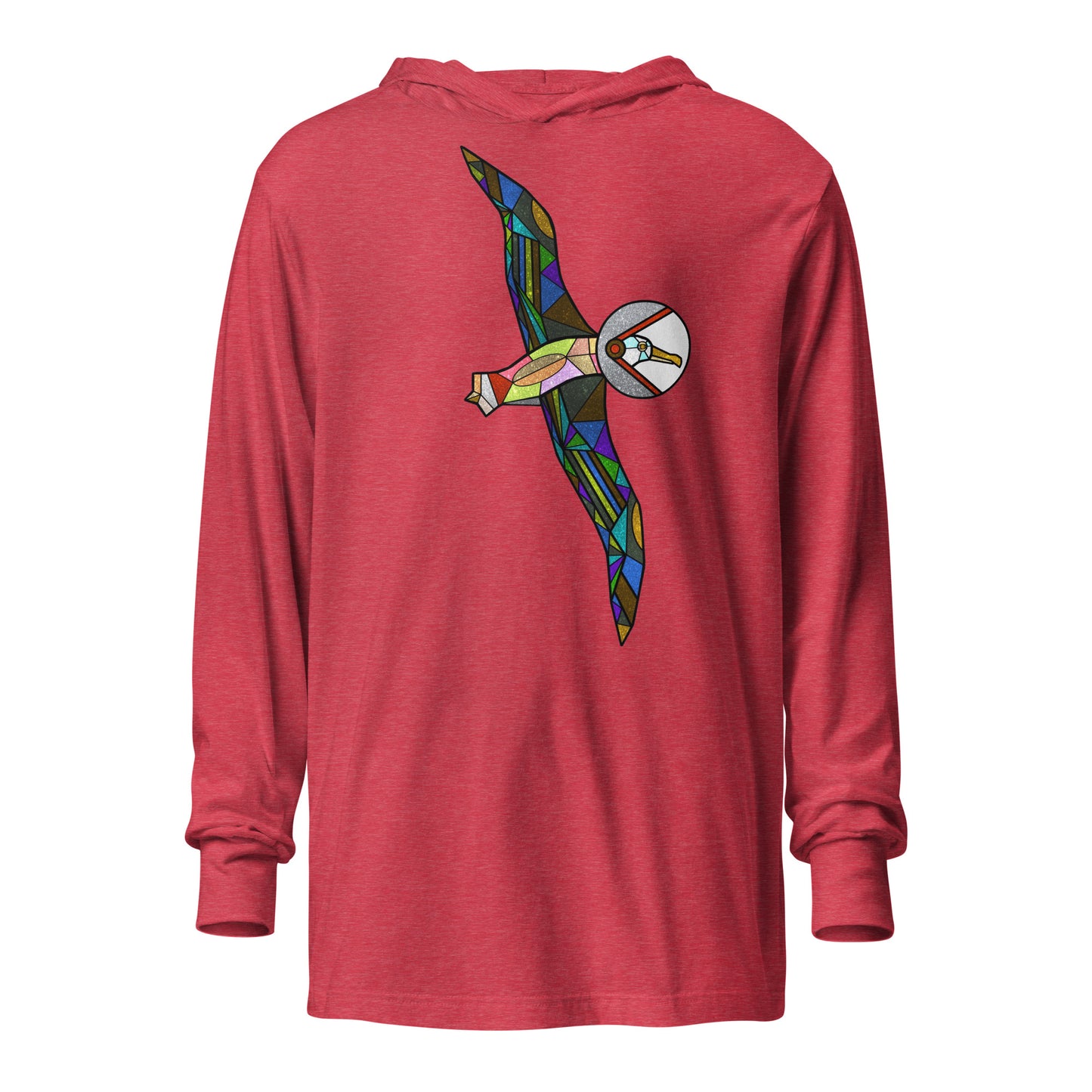 Wanderlust Hooded long-sleeve tee