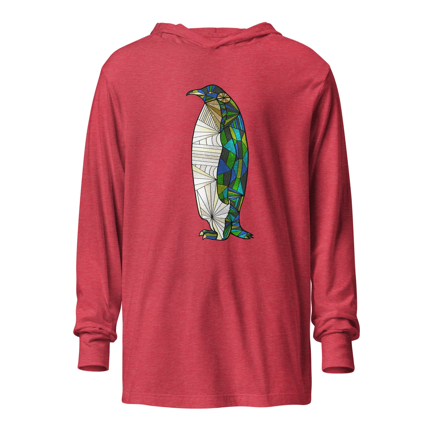 Antartic Serenity Hooded long-sleeve tee