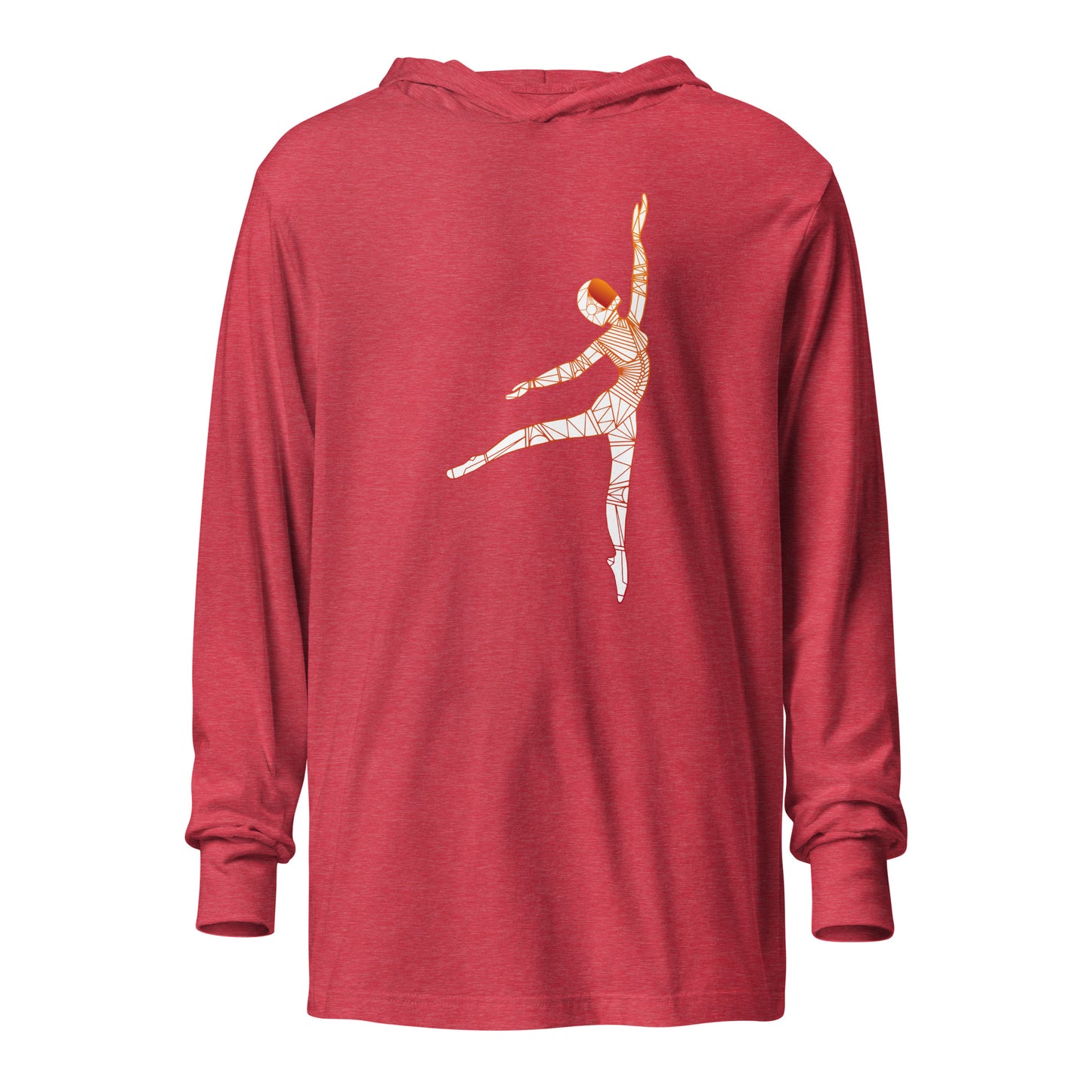 Afrobotica Pointe Constellation Hooded long-sleeve tee
