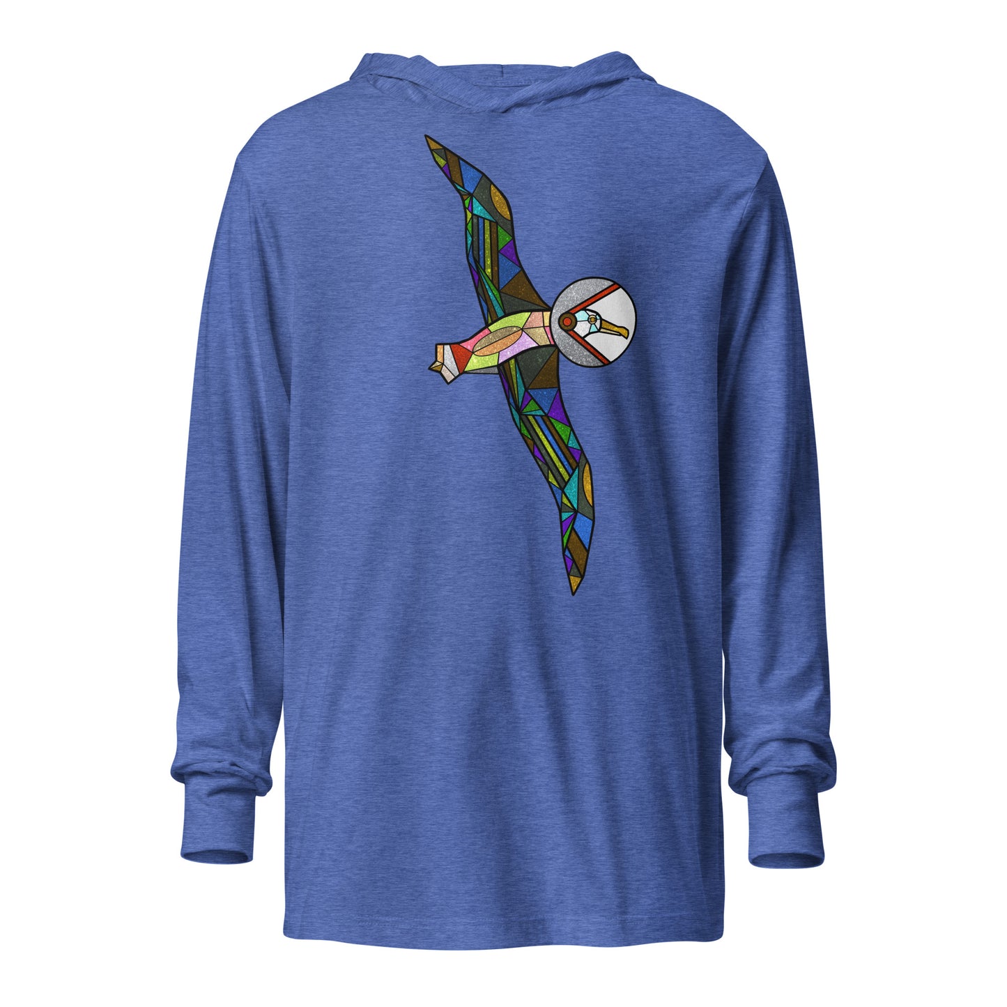 Wanderlust Hooded long-sleeve tee