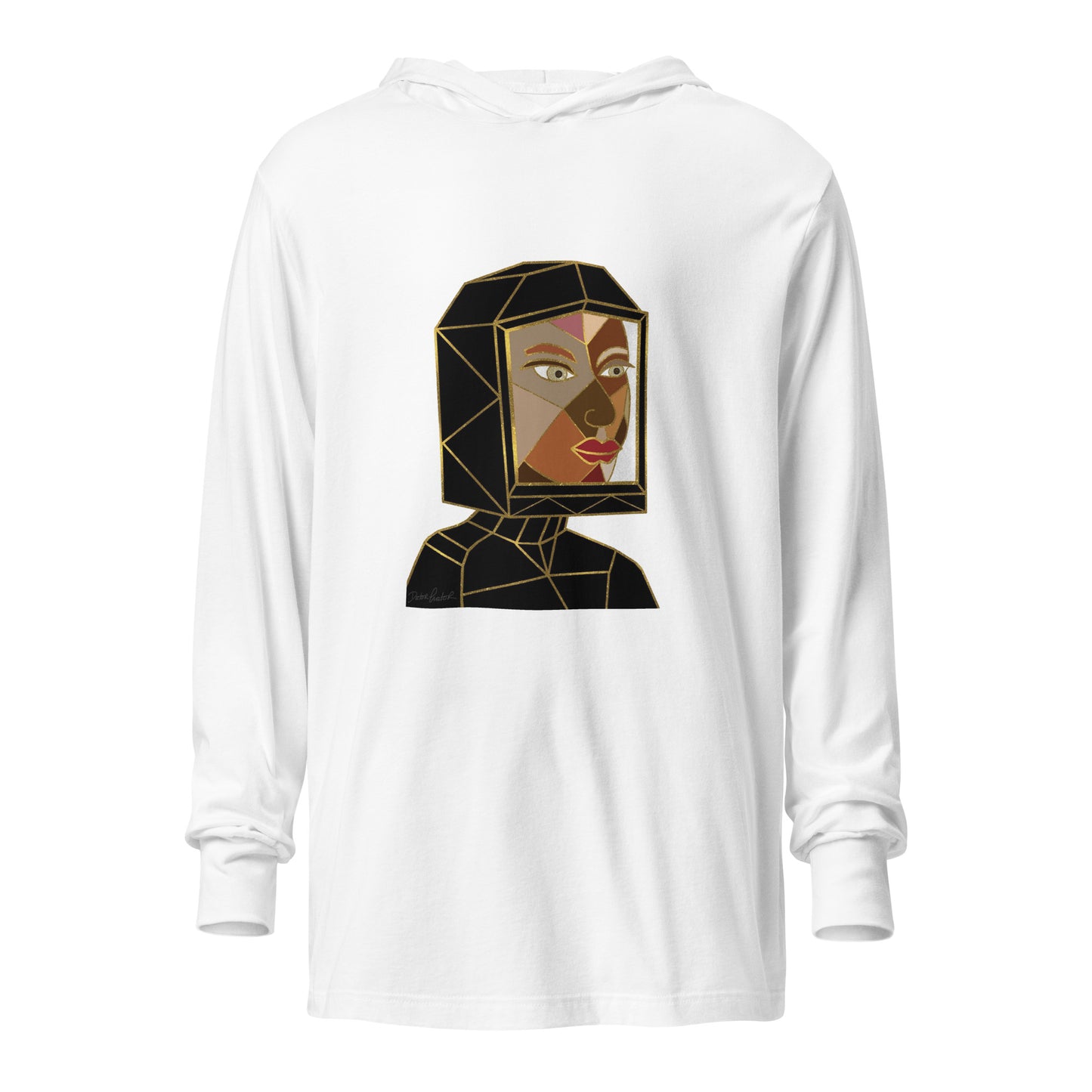 Afrobotica Avatar Earth Hooded long-sleeve tee