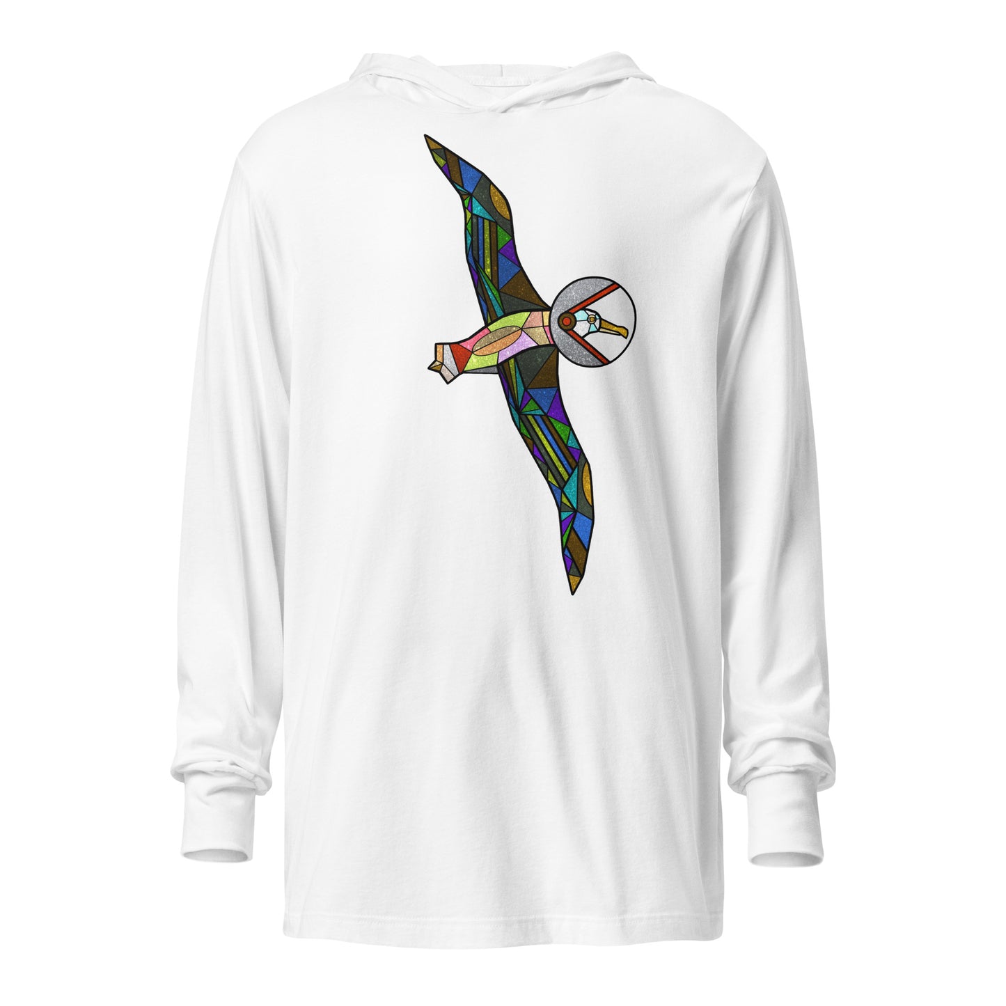 Wanderlust Hooded long-sleeve tee