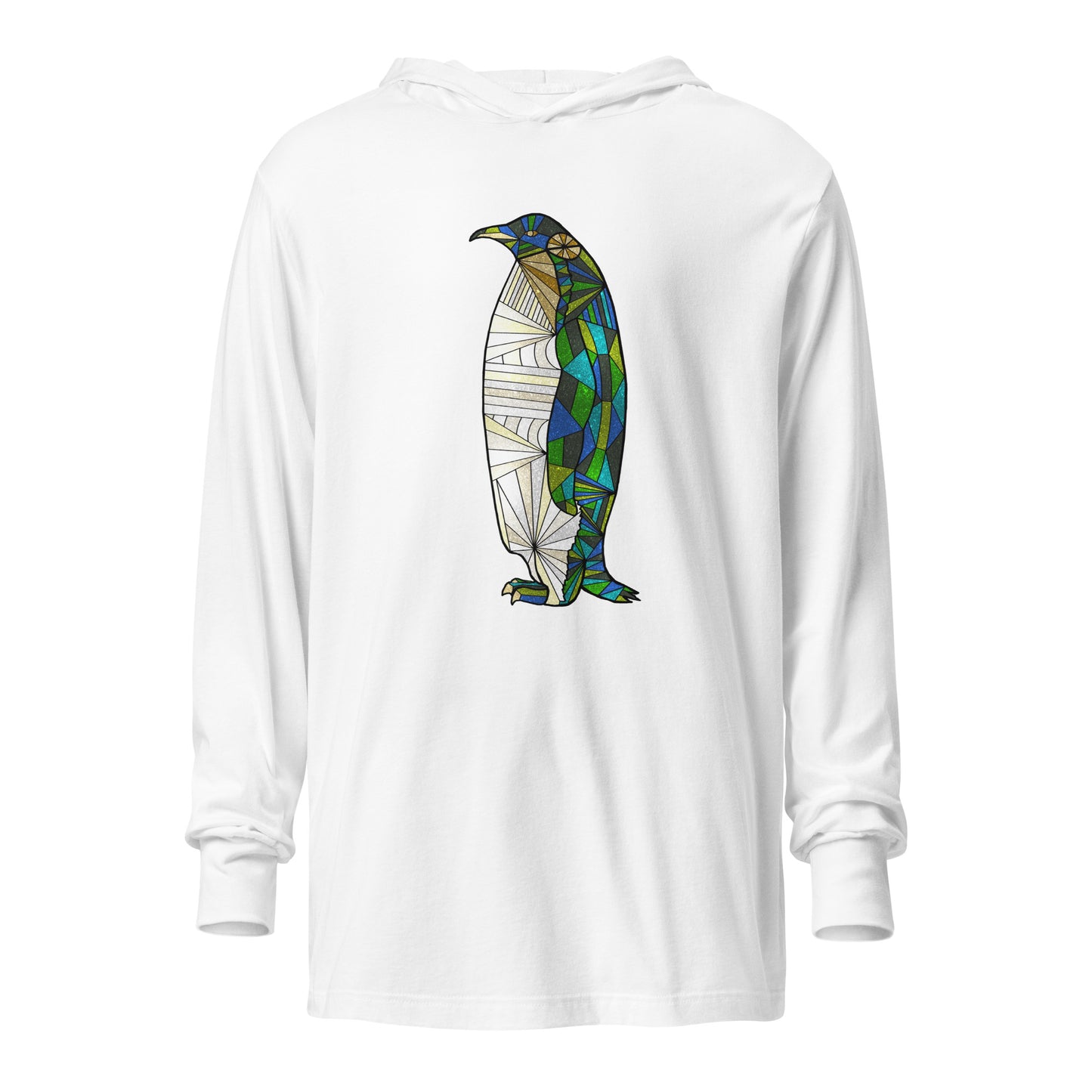 Antartic Serenity Hooded long-sleeve tee