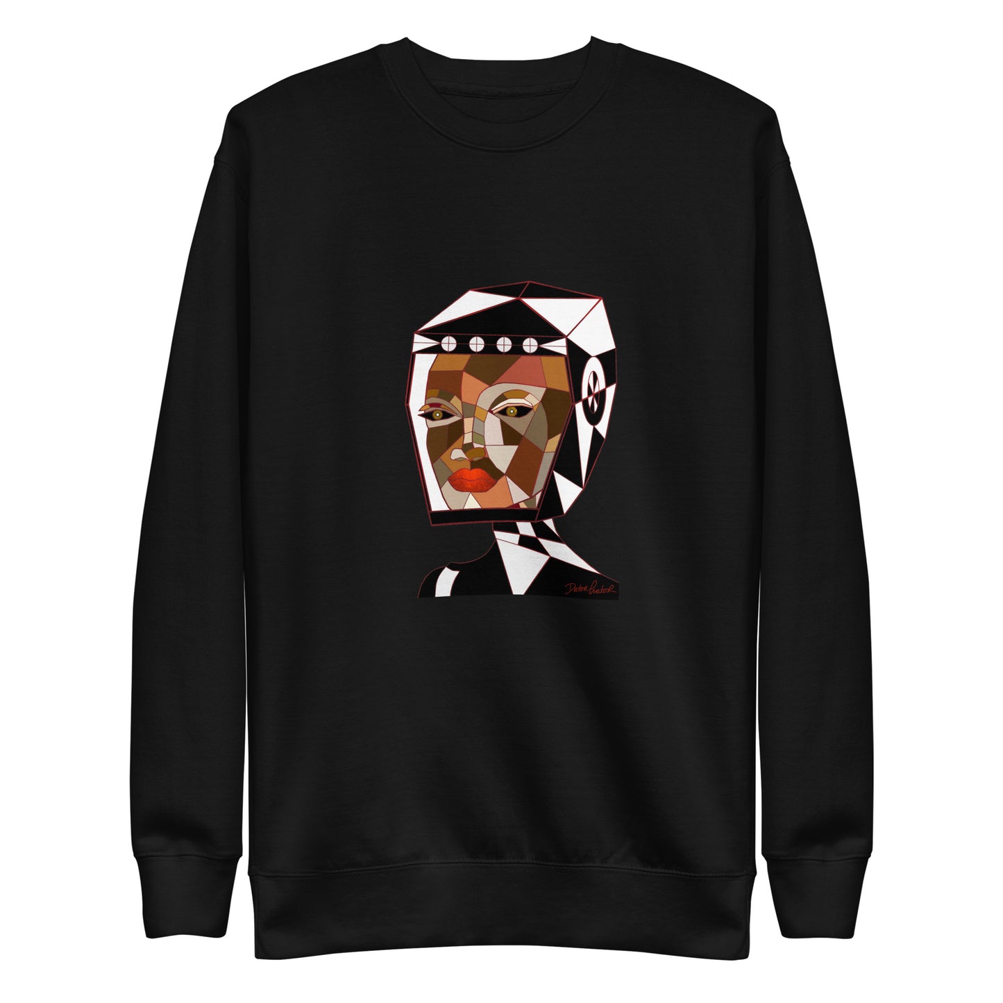 Afrobotica Bella Earth Unisex Premium Sweatshirt