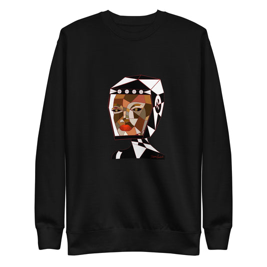 Afrobotica Bella Earth Unisex Premium Sweatshirt