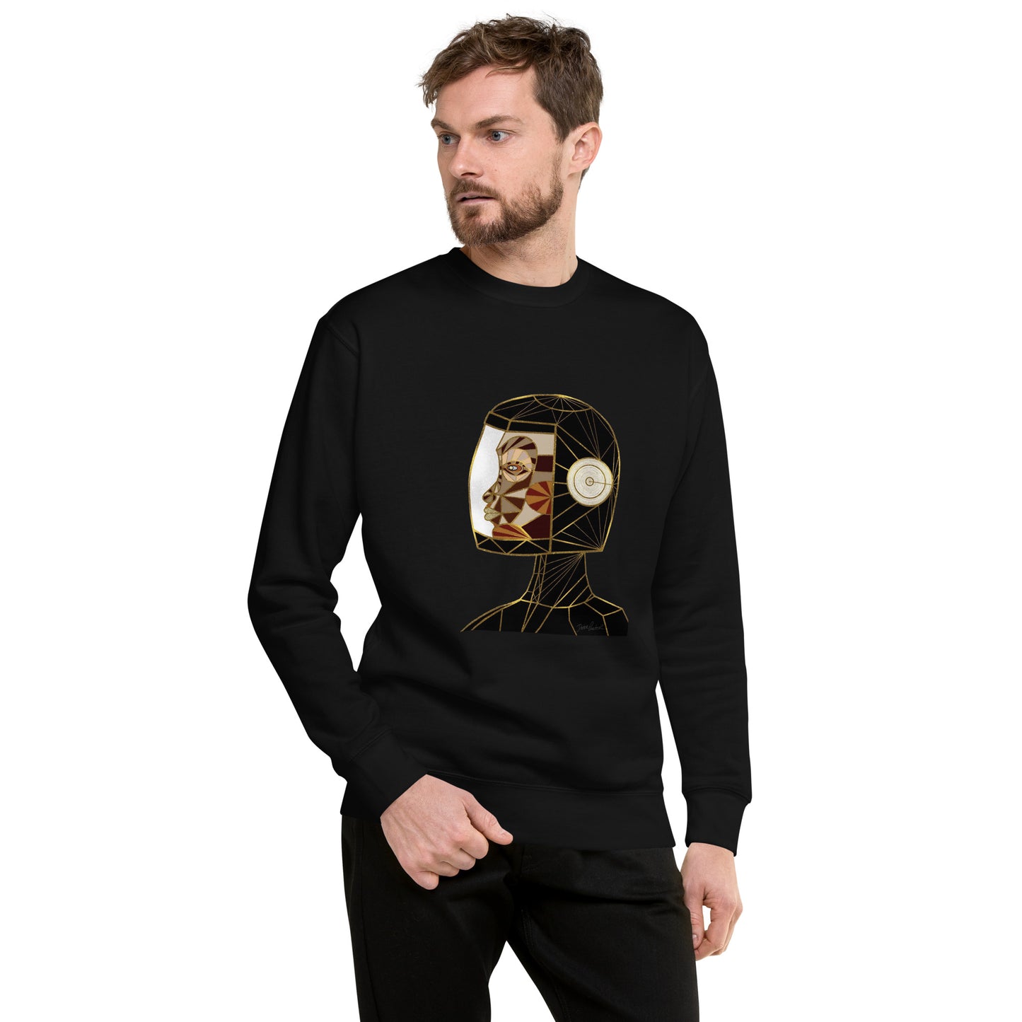 Afrobotica Native Earth Unisex Premium Sweatshirt