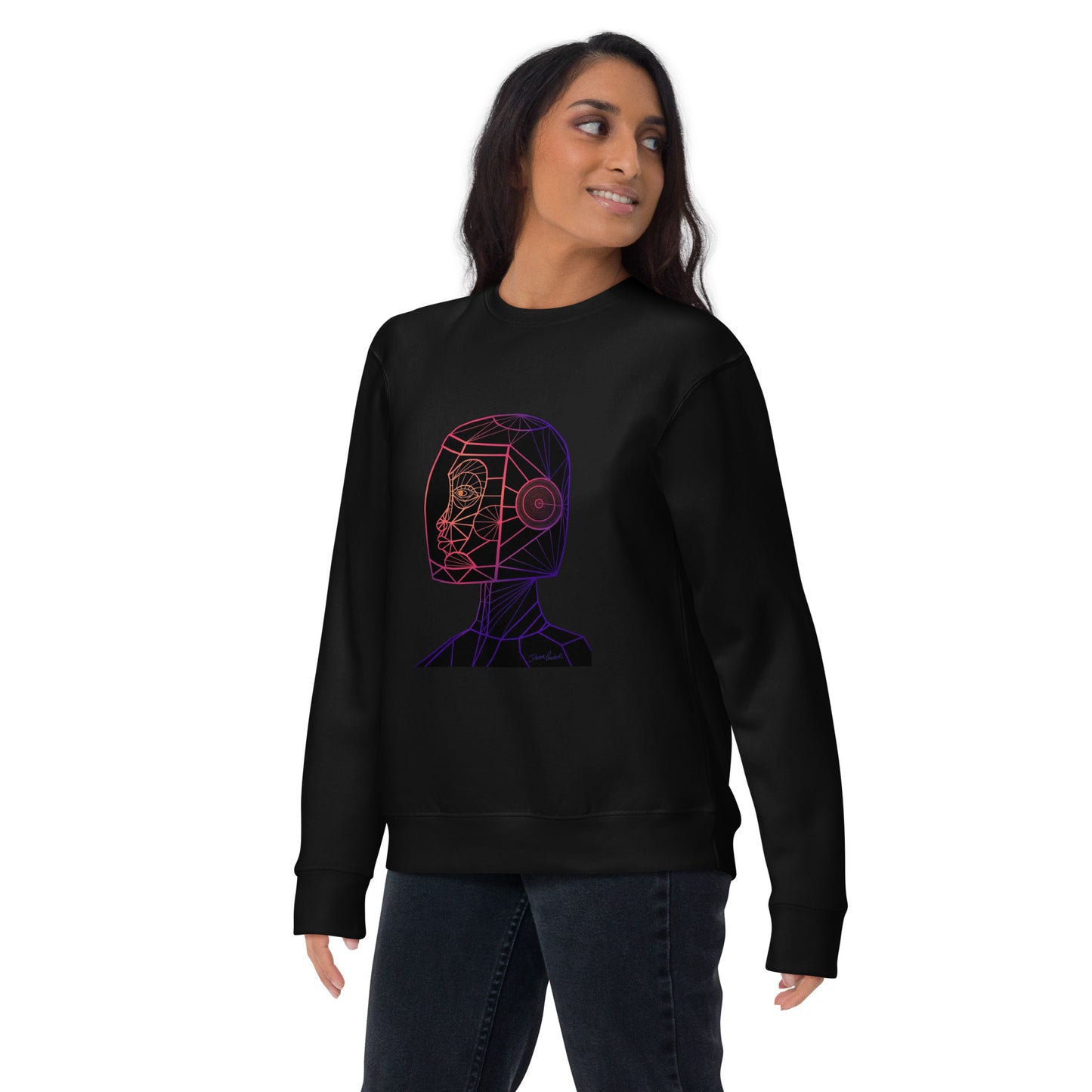Afrobotica Native Neon Unisex Premium Sweatshirt