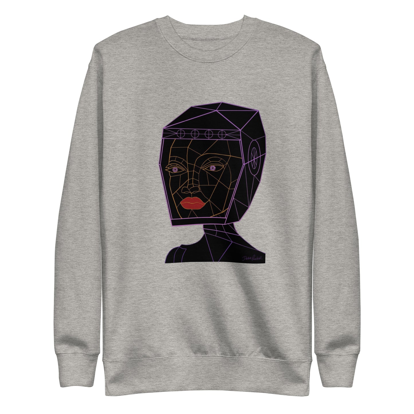 Afrobotica Bella Neon Unisex Premium Sweatshirt