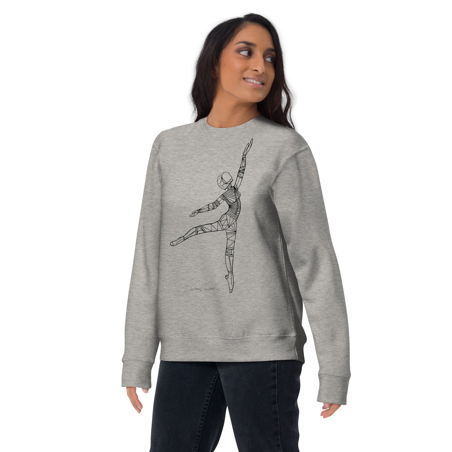 Afrobotica Pointe Unisex Premium Sweatshirt
