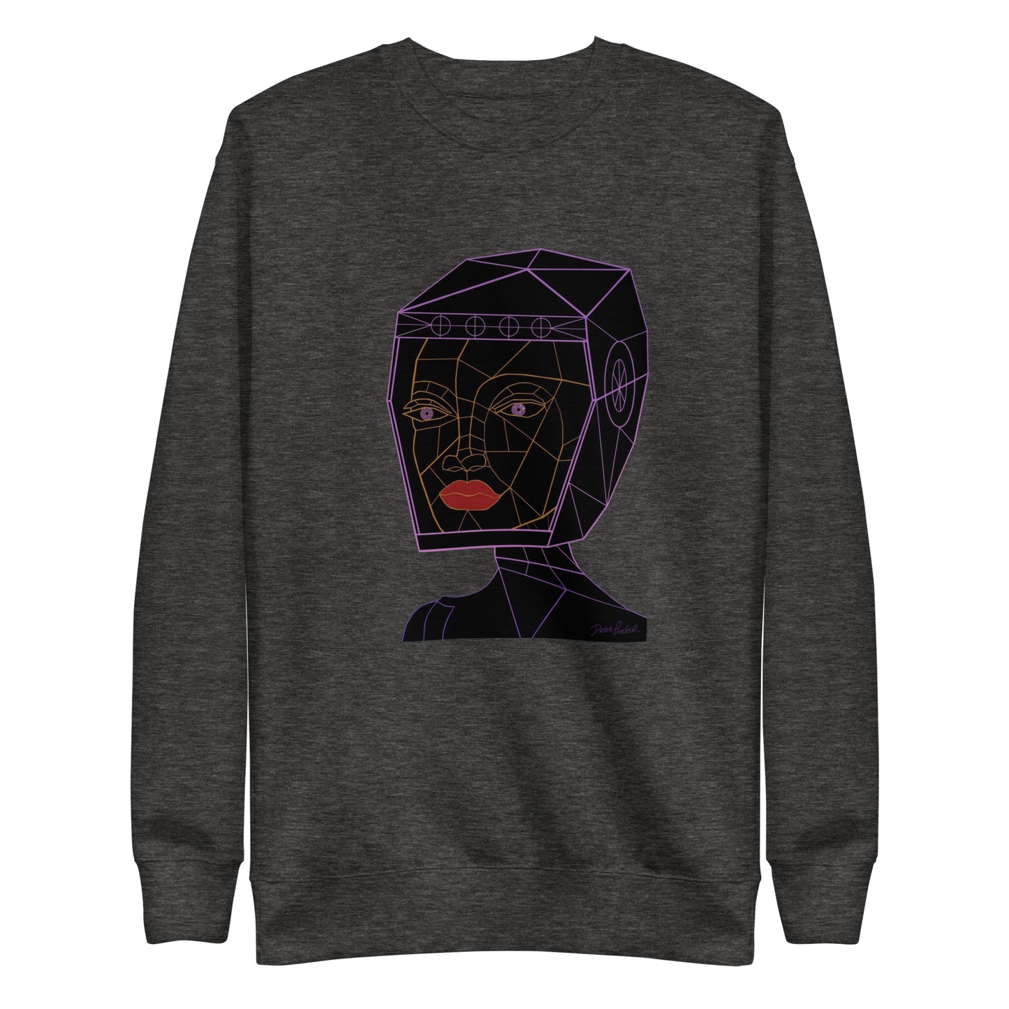 Afrobotica Bella Neon Unisex Premium Sweatshirt