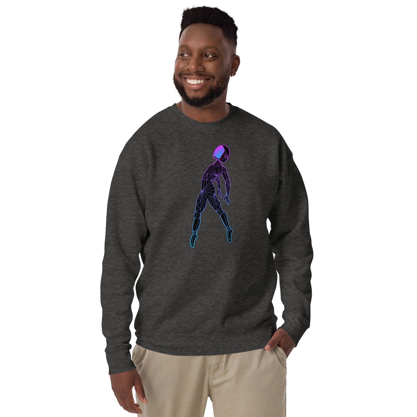 Afroboticus Cobalt Unisex Premium Sweatshirt