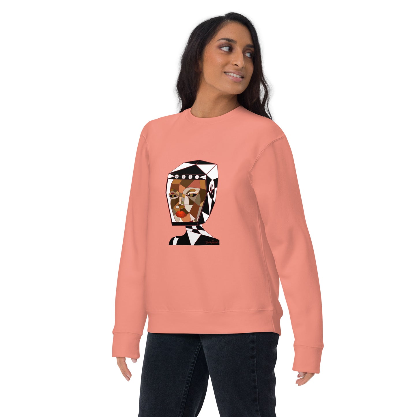 Afrobotica Bella Earth Unisex Premium Sweatshirt