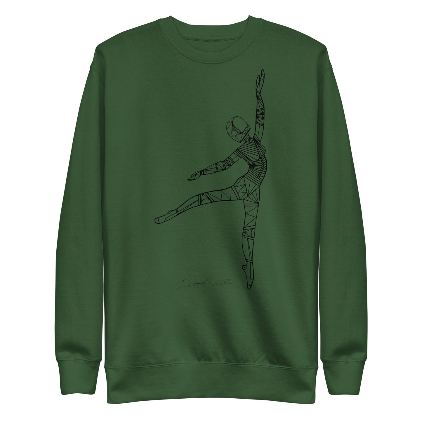 Afrobotica Pointe Unisex Premium Sweatshirt
