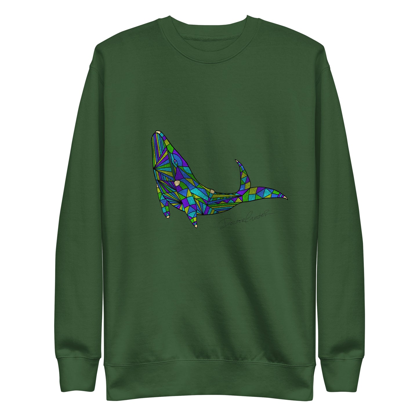 AstroCetacean Unisex Premium Sweatshirt