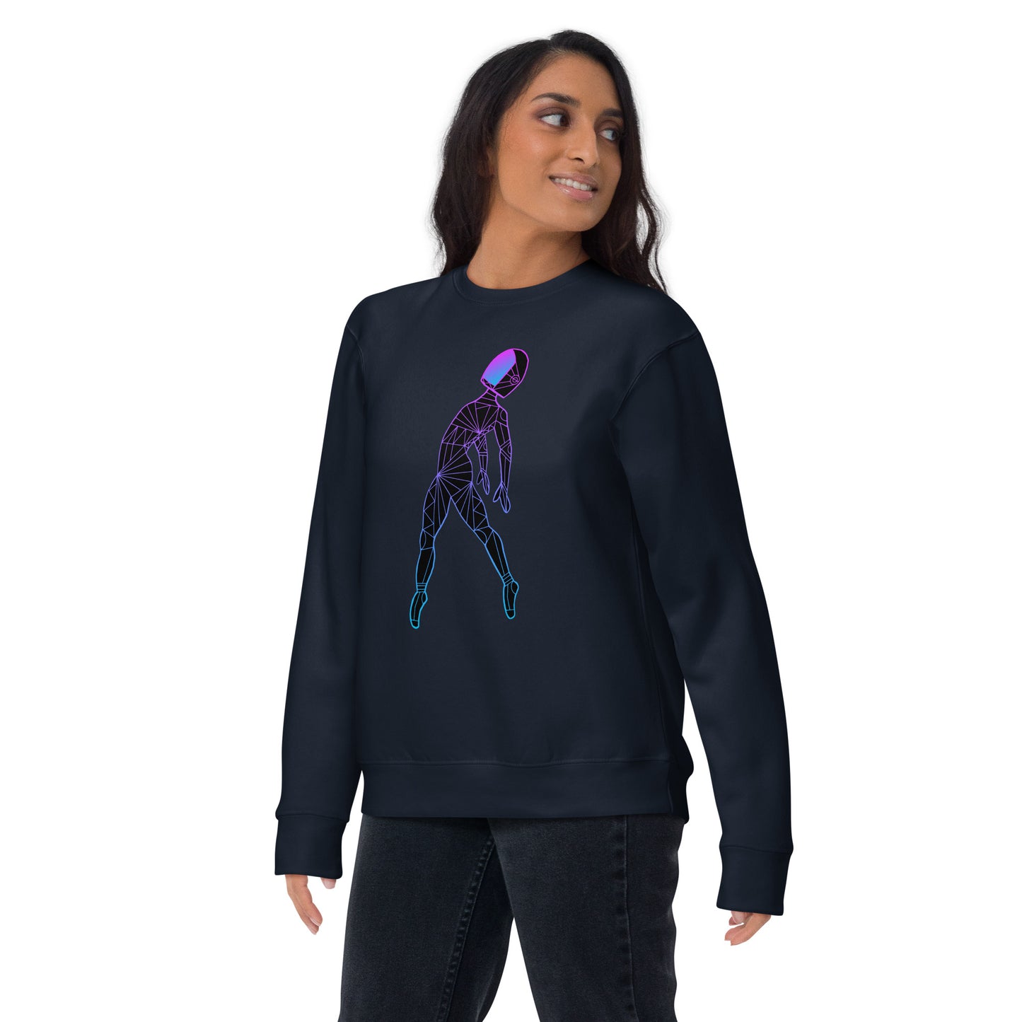 Afroboticus Cobalt Unisex Premium Sweatshirt