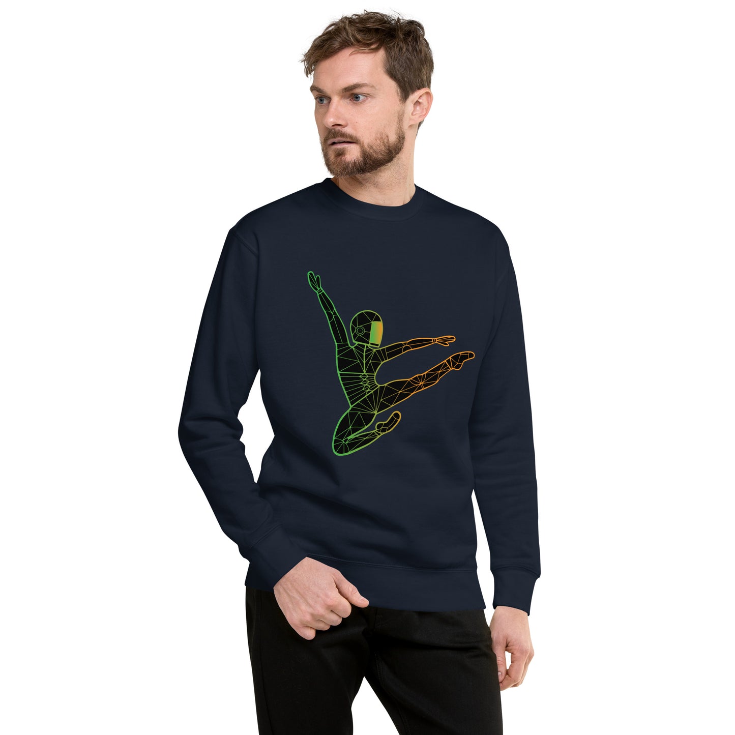 Afroboticus Emerald Unisex Premium Sweatshirt