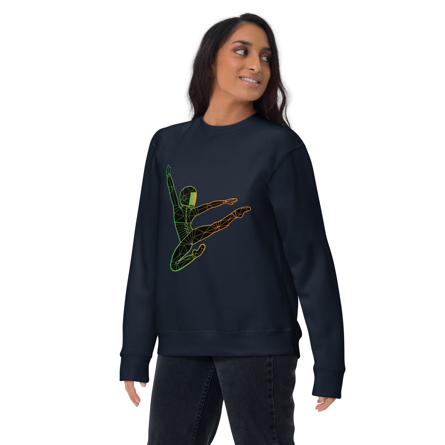 Afroboticus Emerald Unisex Premium Sweatshirt
